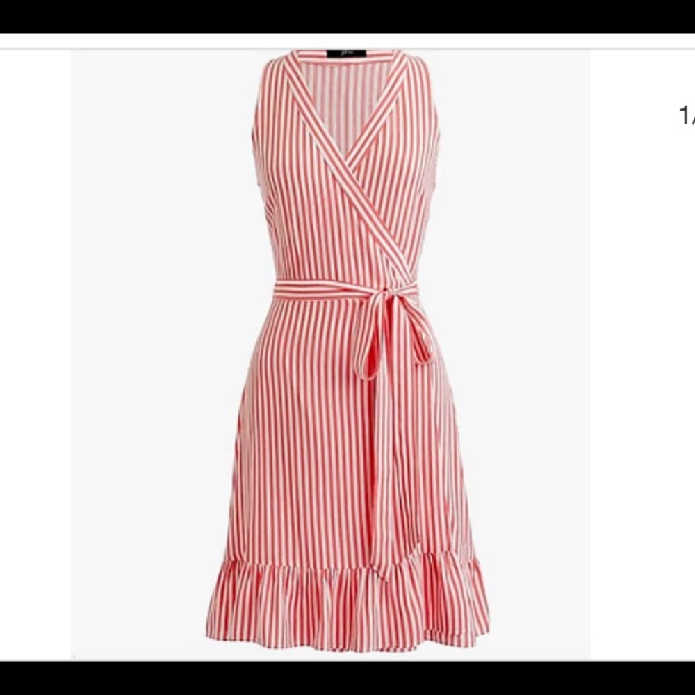 JCrew rayon wrap beach dress- NWT